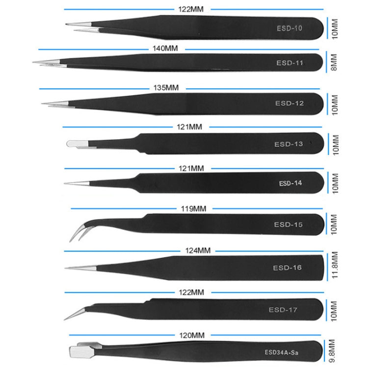 9 in 1 Universal Metal Crowbar Steel Lever Disassembly Tool 9 in 1