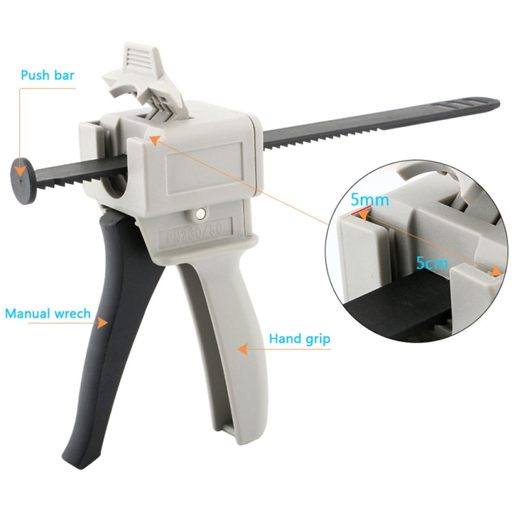 Cell Phone Repair Tools with Cold Gel Liquid Glue Dispensing Gun PUR Rework 30cc/55cc, Glue Dispensing Gun