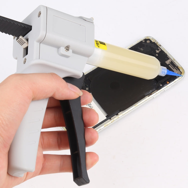 Cell Phone Repair Tools with Cold Gel Liquid Glue Dispensing Gun PUR Rework 30cc/55cc, Glue Dispensing Gun