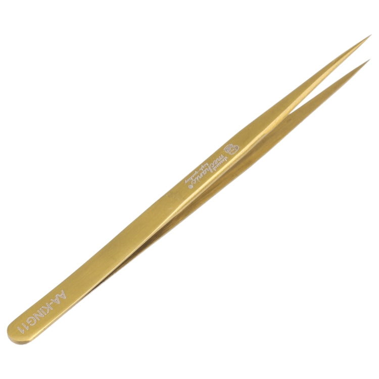 AA King11 Precision Straight Stainless Steel Mechanical Tweezers, Mechanic AA King11