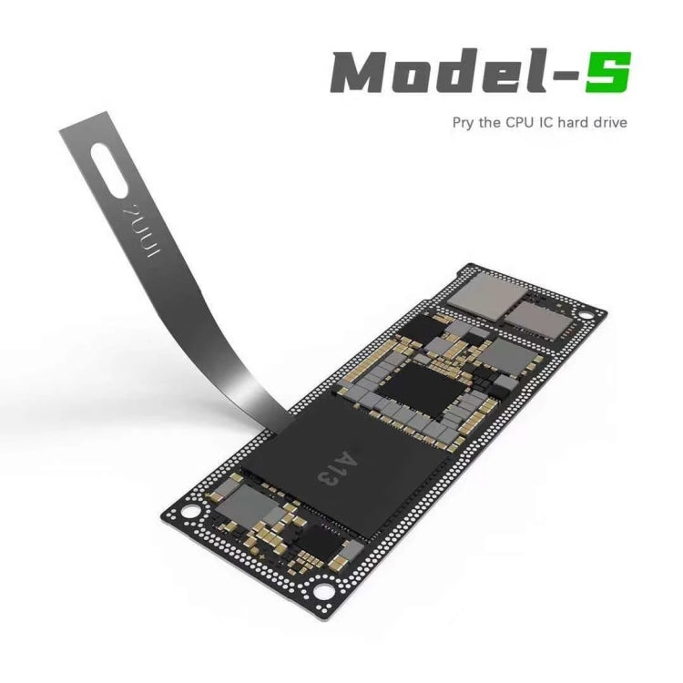 2UUL 5 in 1 PCB Cleaner Multifunctional Motherboard BGA Chip Glue Cleaning Scraper Pry Knife, 2UUL 5 in 1