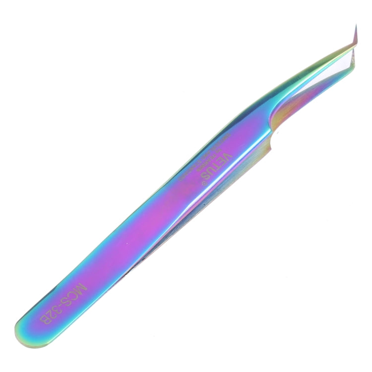 Vetus MCS-32B Curved Tweezers Bright Colors, Vetus MCS-32B