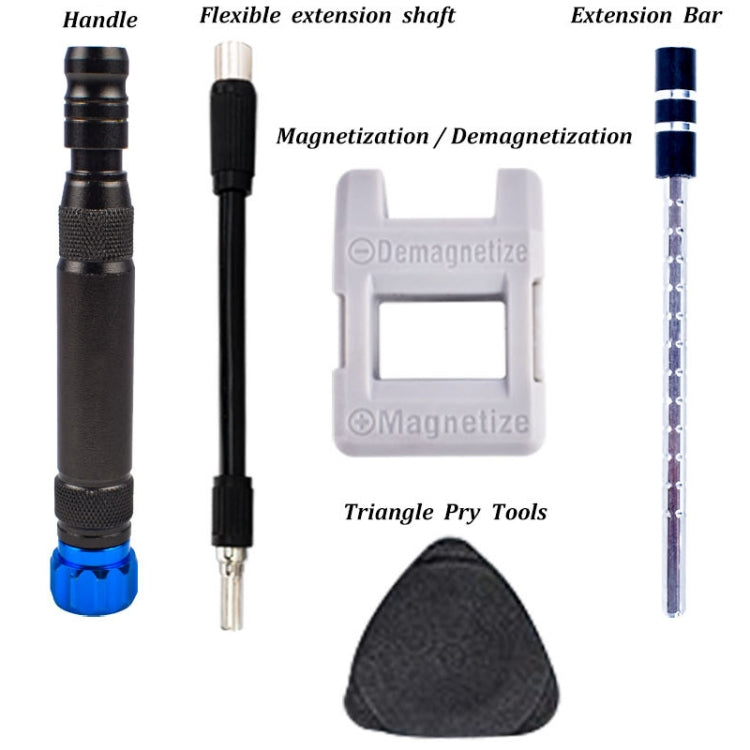 WEEKS 64 in 1 Disassembly Tool Screwdriver Set, WEEKS 64 in 1