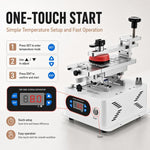 Dispositivo di rimozione del telaio centrale del separatore rotante LCD TBK 988C, TBK 988C