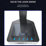 TBK-658 Strumento per fumare portatile Purificatore di nebbia per saldatura, TBK-658