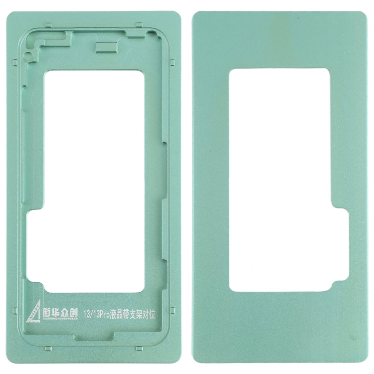 LCD Screen with Fixed Mold for Frame Bezel Calibration for iPhone 13 Pro / 13, For 13 Pro / 13