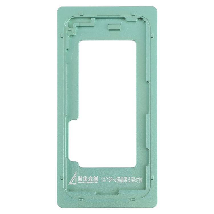 Schermo LCD con stampo fisso per calibrazione della cornice della cornice per iPhone 13 Pro / 13, For 13 Pro / 13