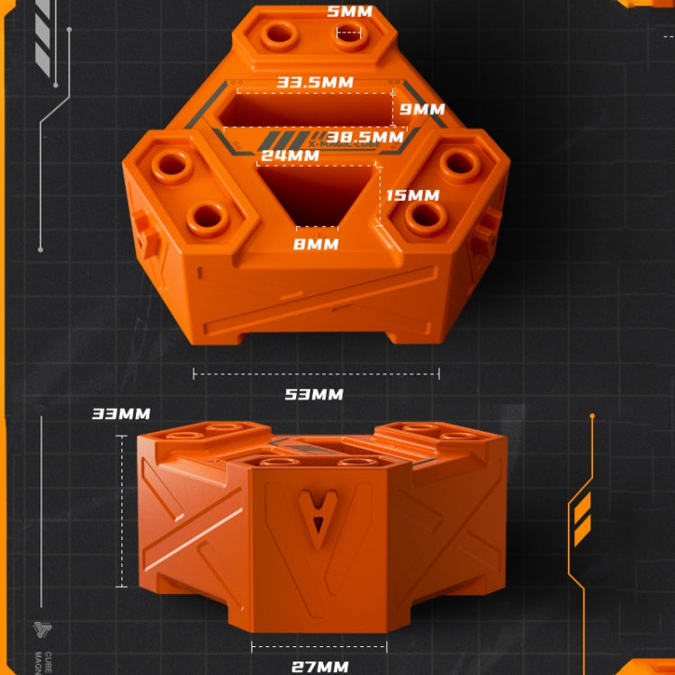 JAKEMY JM-Z21 Magnetizzatore/smagnetizzatore per cacciavite a forma di cubo