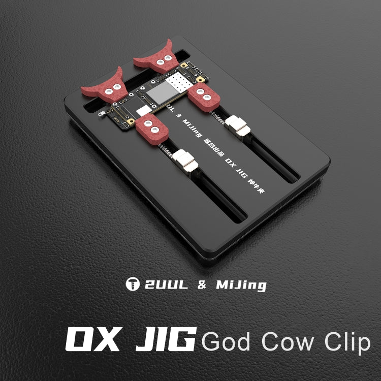 2UUL e MiJing OX JIG apparecchio universale resistenza alle alte temperature strumento di supporto per riparazione scheda PCB della scheda madre del telefono, OX JIG