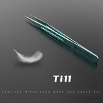 2UUL &amp; WYLIE Ti11, Ti11 Titanium Alloy Straight Tip Tweezers