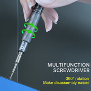 MECHANIC&amp;XILI META Y 6 in 1 Alloy Magnetic Screwdriver Set for Cell Phone Repair, 6 in 1