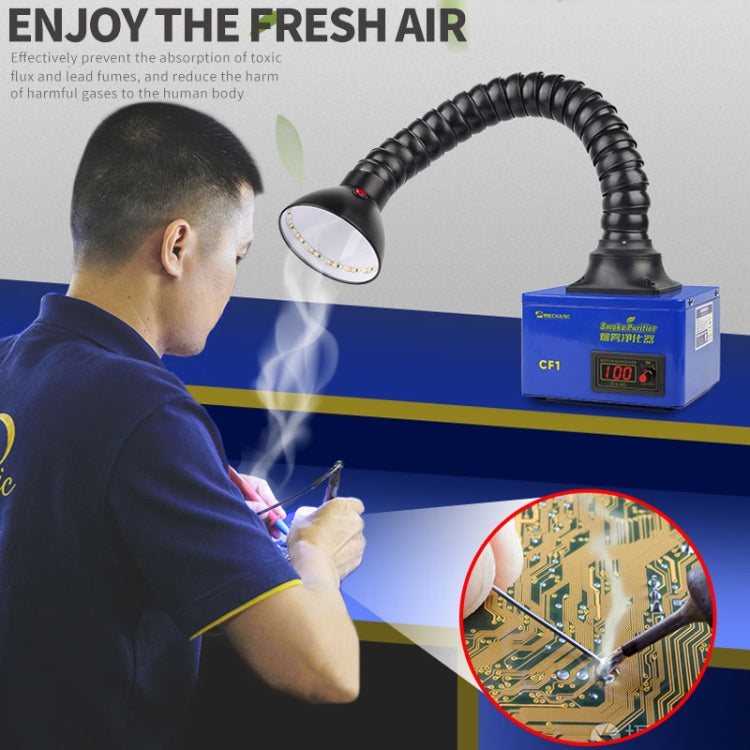 MECHANICAL SMOKE PURIFIER CF1 for Welding Repair Cell Phones, CF1 Smoke Purifier