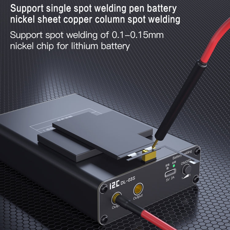 Mini saldatrice a punti portatile regolabile i2C DL-S03S, i2C DL-S03S