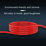 Cavo test con clip a coccodrillo 2000V 20A silicone