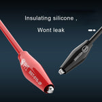 Cavo test con clip a coccodrillo 2000V 20A silicone
