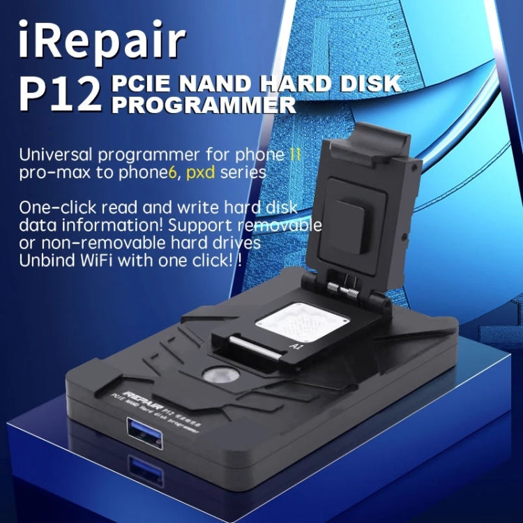 Strumento programmatore per disco rigido Mijing iRepair P12 PCIE NAND, iRepair P12