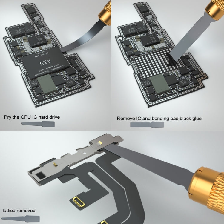 Mijing 3 in 1 Phantom Series CPU Disassembled Maintenance Knife, 3 in 1