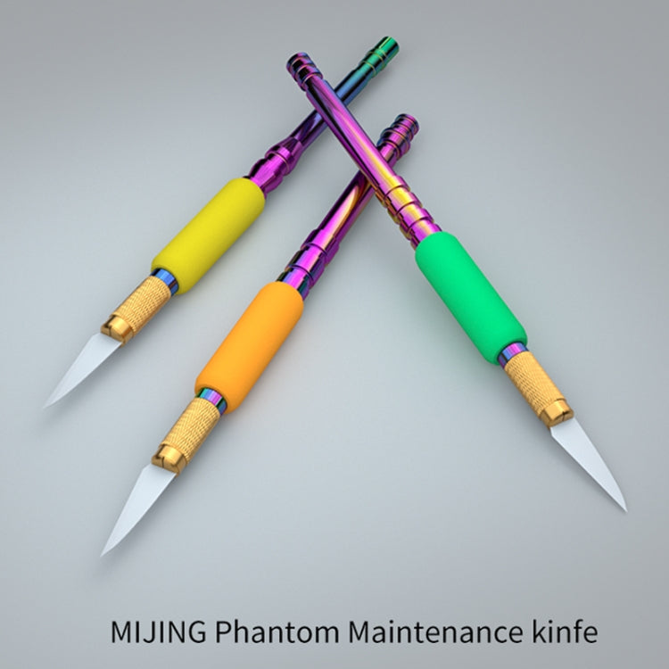 Mijing 3 in1 Anti-Static Ceramic Knife Set, 3 in1