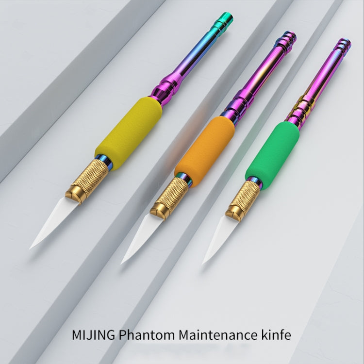 Mijing 3 in1 Anti-Static Ceramic Knife Set, 3 in1