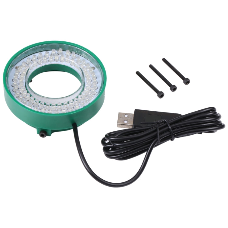 2UUL Adjustable LED Microscope Ring Light 5V USB Power Supply 62mm