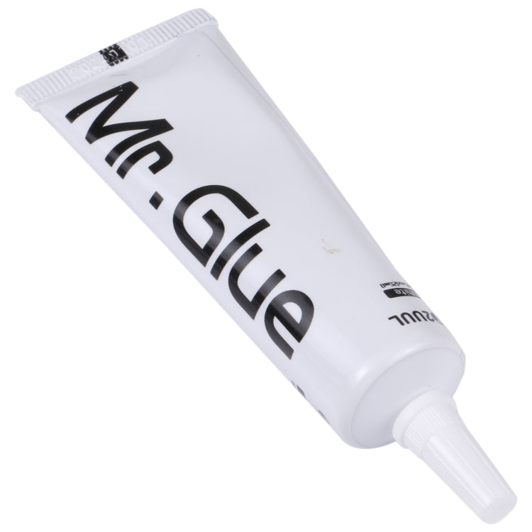 Adesivo forte 2UUL Mr Glue da 25 ml per riparazioni, Glue Black, Glue White