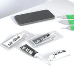 2UUL Mr Glue 25ml Strong Adhesive for Repairs, Glue Black, Glue White