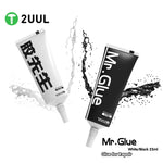 2UUL Mr Glue 25ml Strong Adhesive for Repairs, Glue Black, Glue White