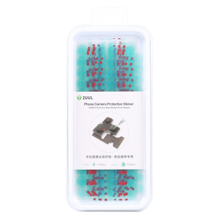 2UUL 1000pcs/set Phone Camera Protective Sticker for After-sales Phone Repair, Camera Sticker