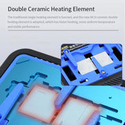 Piattaforma riscaldante per saldatura a riflusso meccanica, spina americana, Reflow (US Plug), Reflow (EU Plug)