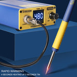 Stazione di saldatura riscaldante digitale antistatica intelligente Mechanic T12 Pro, spina americana, T12 Pro (US Plug), T12 Pro (EU Plug)
