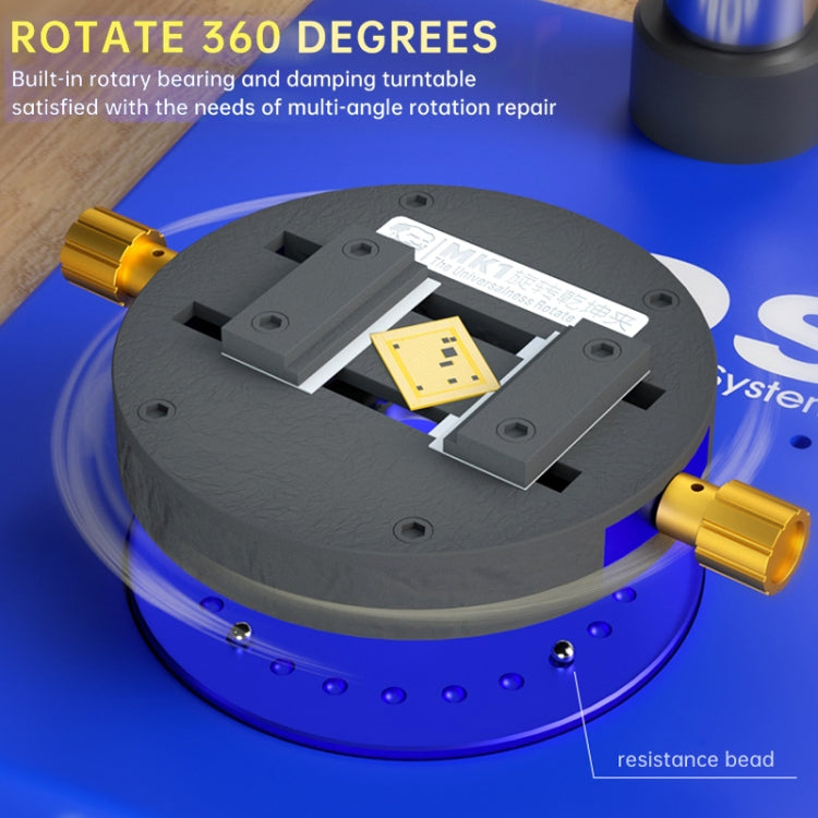 Morsetto porta chip IC per scheda madre con dispositivo rotante mini meccanico MK1 a 360 gradi, MK1