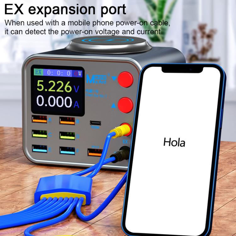 Caricatore PD USB wireless multiporta con display LED