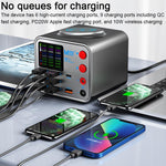 Caricatore PD USB wireless multiporta con display LED