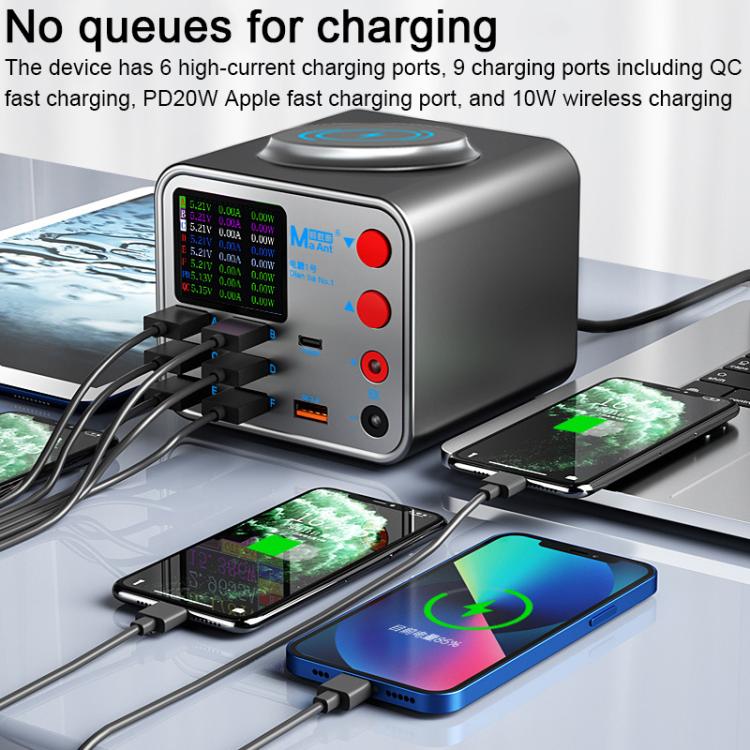 Caricatore PD USB wireless multiporta con display LED