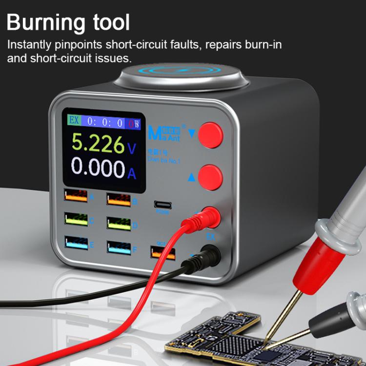 Caricatore PD USB wireless multiporta con display LED