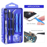 Kit di strumenti di riparazione per cacciavite con impugnatura in metallo 115 in 1, Metal Handle
