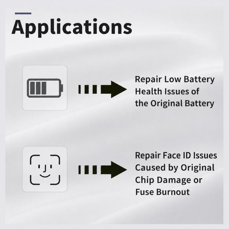 Programmatore riparazione batteria per iPhone 8-14 Pro Max