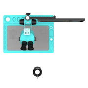 Microscopio trinoculare elettronico RF4 RF7050TVD2-4KC1-M156 7-50X con monitor 4K da 15,6 pollici e telecamera 4K., RF7050TVD2-4KC1-M156