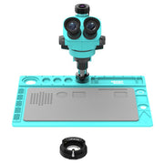 Microscopio stereoscopico trinoculare RF4 RF7050TVD2 con zoom sincrono 7-50X e base grande in lega di alluminio., RF7050TVD2