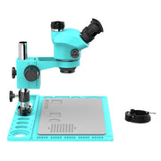 Microscopio stereoscopico trinoculare RF4 RF7050TVD2 con zoom sincrono 7-50X e base grande in lega di alluminio., RF7050TVD2