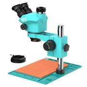 Microscopio stereoscopico trinoculare RF4 RF-7050-PO4 7.0X-50X con base in lega di alluminio PO4., RF-7050-PO4