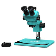 Microscopio stereoscopico trinoculare RF4 RF7050Pro con zoom sincrono 7-50X e base in lega di alluminio., RF7050Pro