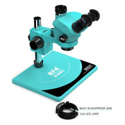 Microscopio stereoscopico trinoculare RF4 RF7050Pro con zoom sincrono 7-50X e base in lega di alluminio., RF7050Pro