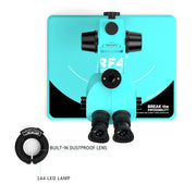 Microscopio stereoscopico trinoculare RF4 RF7050Pro con zoom sincrono 7-50X e base in lega di alluminio., RF7050Pro