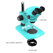 Microscopio binoculare RF4 RF-7050 con zoom 7-50X, RF-7050