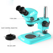 Microscopio binoculare RF4 RF-7050 con zoom 7-50X, RF-7050