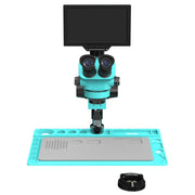 Microscopio trinoculare RF4 RF7050TVD2-YS010W con zoom sincrono 7-50X e monitor HD da 10 pollici 1080P., RF7050TVD2-YS010W