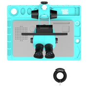 Microscopio trinoculare RF4 RF7050TVD2-YS010W con zoom sincrono 7-50X e monitor HD da 10 pollici 1080P., RF7050TVD2-YS010W