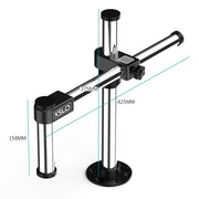 Supporto per microscopio RF4 Kslid H101 con braccio oscillante regolabile e rotazione a 360 gradi., H101