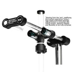 Supporto universale a doppio braccio regolabile con rotazione a 360° per microscopio RF4 RF-FO22, RF-FO22
